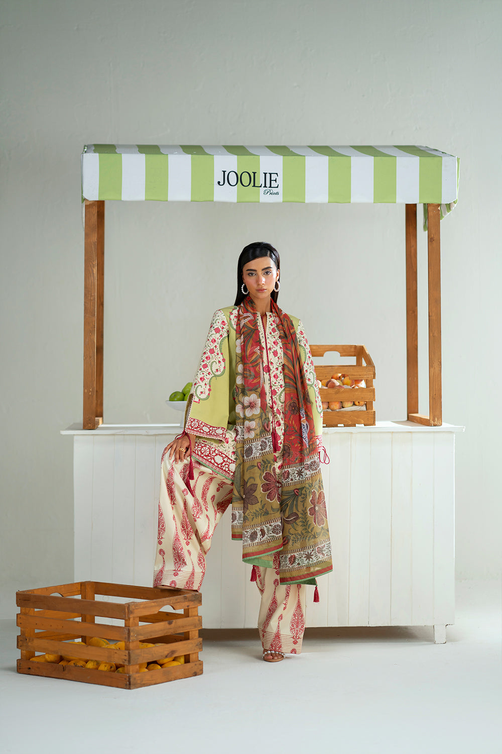 Joolie Printed 3pc