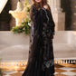 MARIA B Embroidered Chiffon