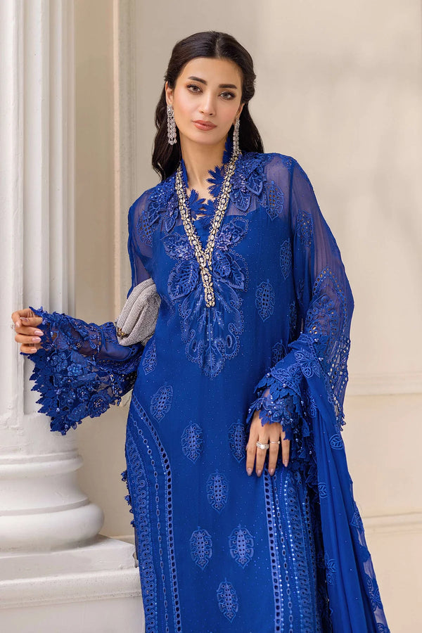3PC MARIA B Embroidered Chiffon