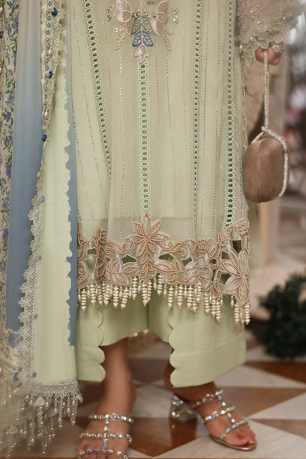 3PC MARIA B Embroidered Chiffon