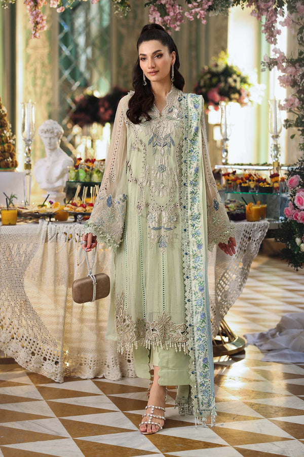 3PC MARIA B Embroidered Chiffon