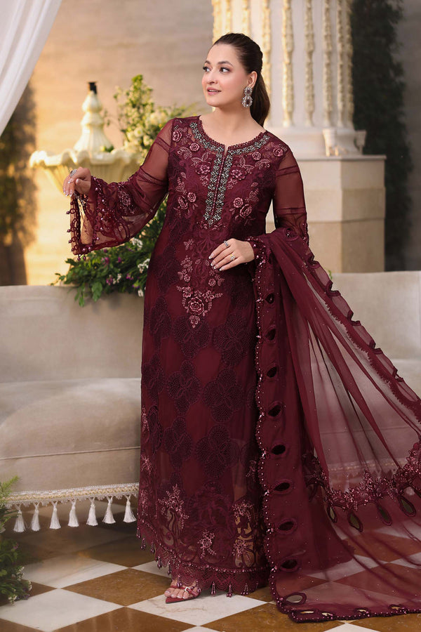 3PC MARIA B Embroidered Chiffon