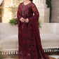 MARIA B Embroidered Chiffon