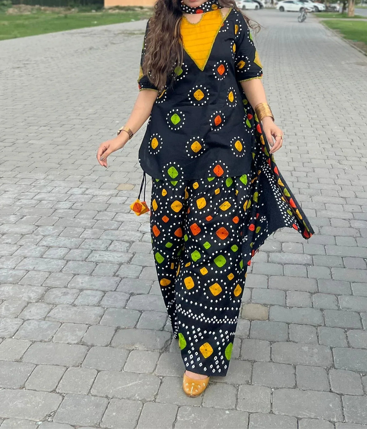 Sundaas Printed 3pc