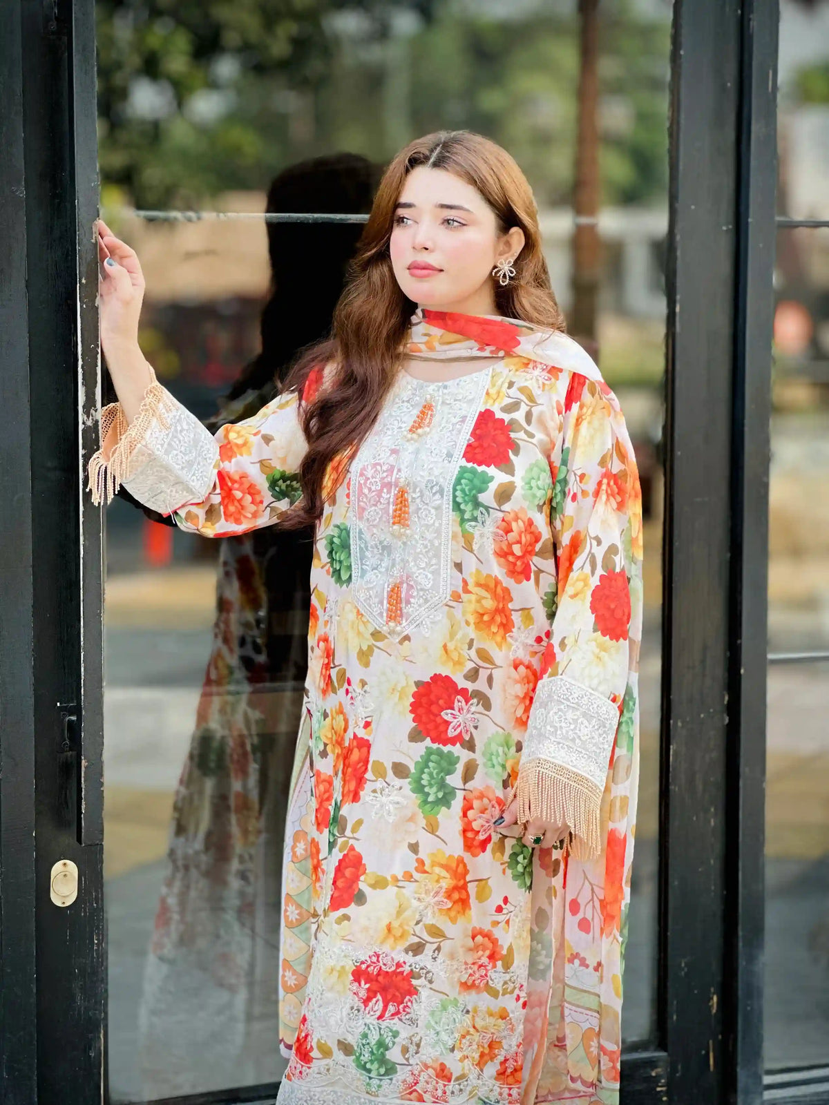 Flower Printed 3pc