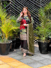 Aanch Black Emb 3pc