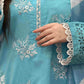 Horiya SkyBlue Emb 3pc