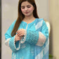 Horiya SkyBlue Emb 3pc