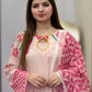 Afsheen Pink Printed 3pc