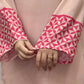 Afsheen Pink Printed 3pc