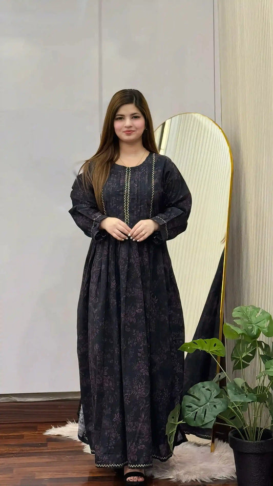 Velora Black Maxi Black 2pc