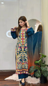 Murawat Blue Emb 3pc