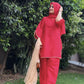 Maliha Red 3pc