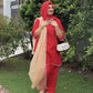 Maliha Red 3pc