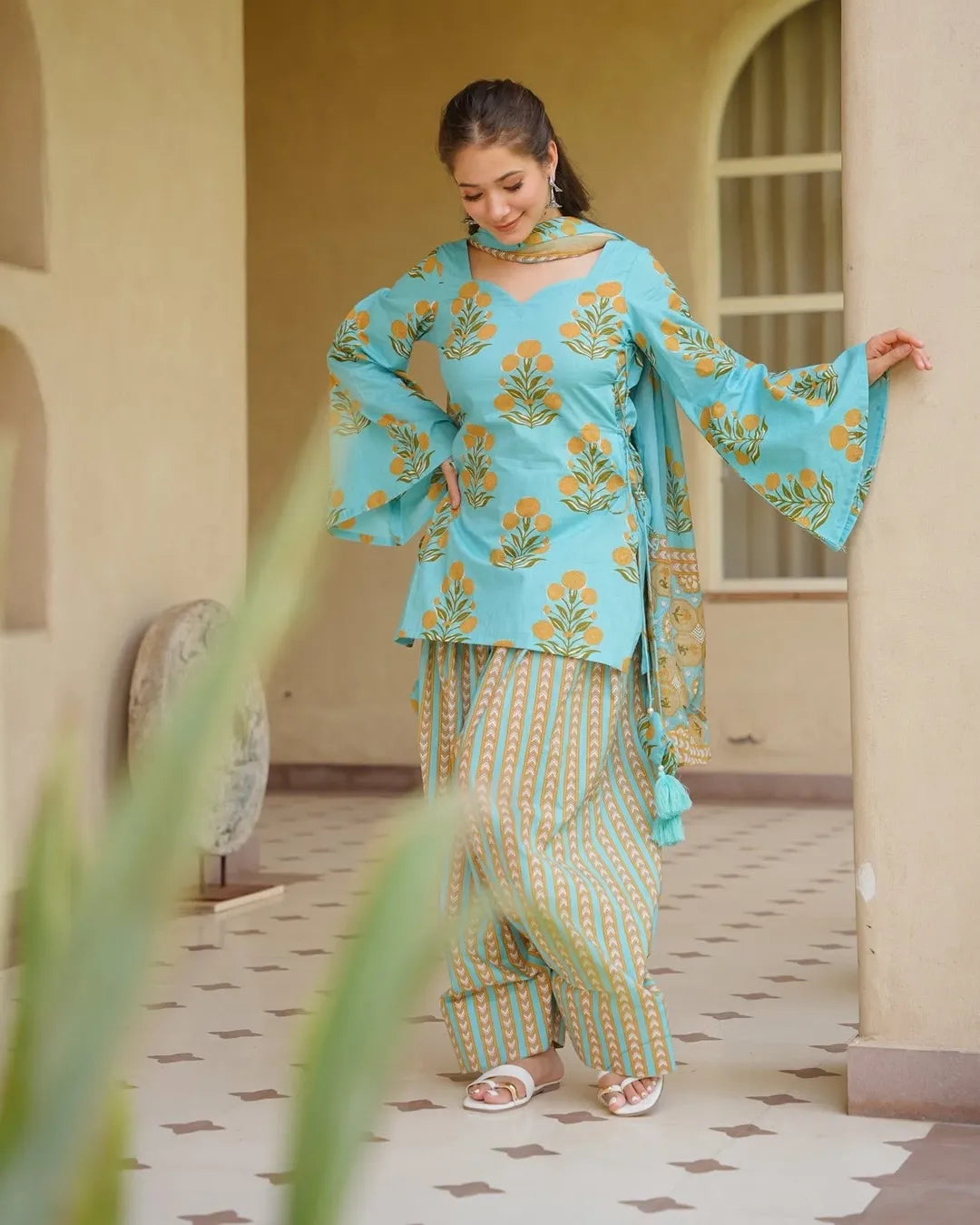 Nirvi Printed 3pc