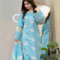 Horiya SkyBlue Emb 3pc