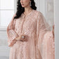 3 Piece Embroidered Dobby Lawn Suit | DS-2513-A