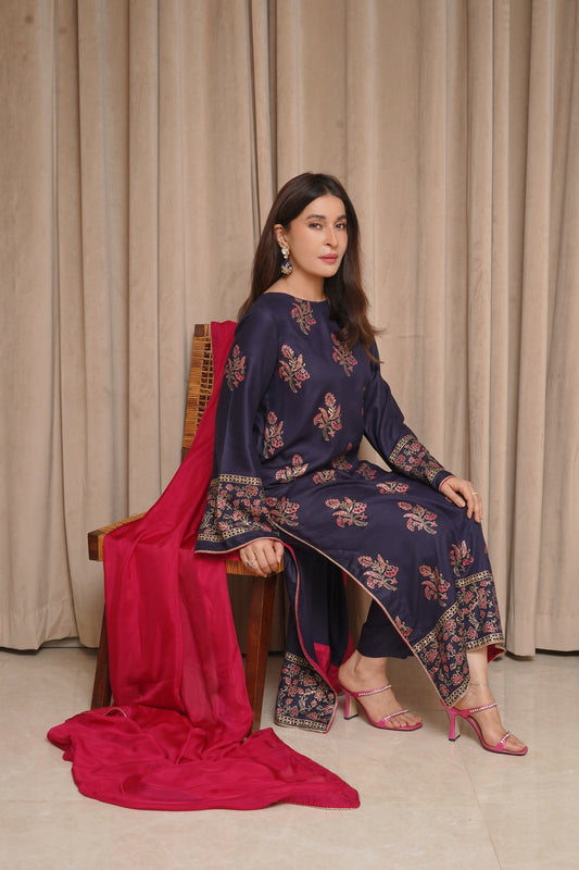 Nafees Printed 3pc