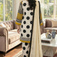 Polka Dot Printed 3pc Poly Lawn